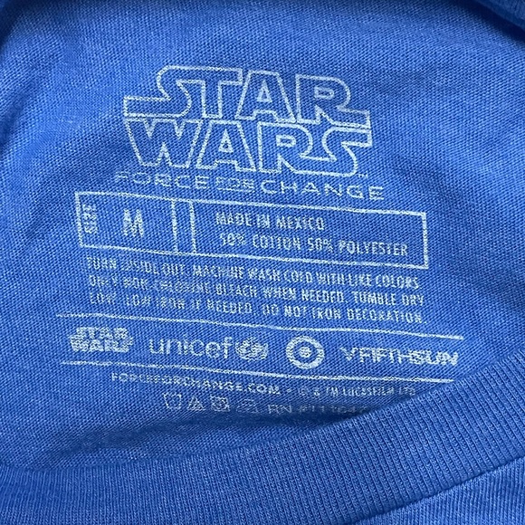 Sz Med Blue “Force for Change” T-Shirt - Picture 4 of 4